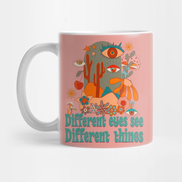 different eyes see different things quote by DopamIneArt